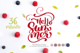 Download 36 Calligraphic Summer Phrases - Calligraphic Collection
