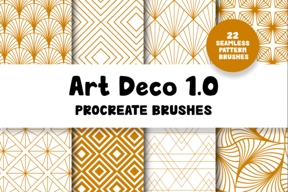 Download Art Deco 1.0 Procreate Brushes - Premium Resources